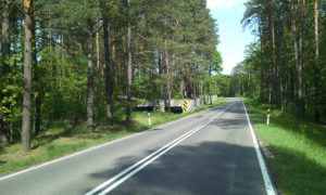 Bunkier przy drodze krajowej nr 58 przy jeziorze Priamy