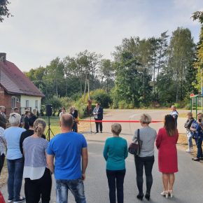 Otwarcie drogi w Nowym Borowym