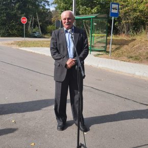 Sołtys miejscowości Nowe Borowe Pan Tadeusz Bajurko